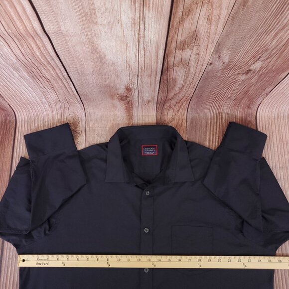 UNTUCKit Gironde Mens Size XXL Black Performance LS Button Up Shirt Stretch - Picture 13 of 14